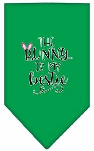 Bunny is my Bestie Screen Print Bandana in Many Colors