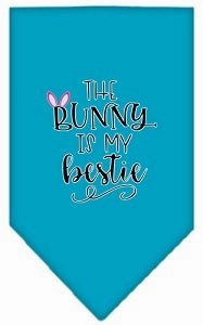 Bunny is my Bestie Screen Print Bandana in Many Colors