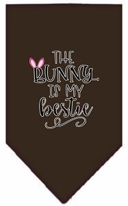 Bunny is my Bestie Screen Print Bandana in Many Colors