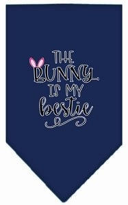 Bunny is my Bestie Screen Print Bandana in Many Colors
