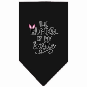 Bunny is my Bestie Screen Print Bandana in Many Colors