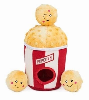 Burrow Popcorn Bucket Dog Toy