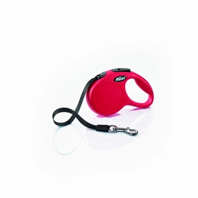 Camon New Classic Black Flexi Tape Leash - Medium