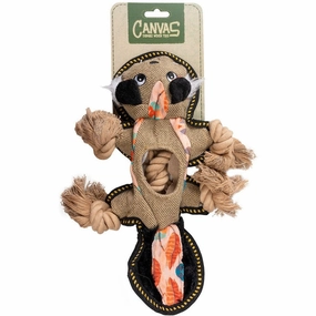 Canvas skunk 34x23x5cm brown