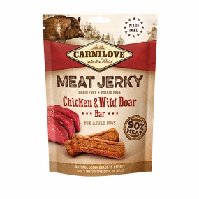 Carnilove Chicken and Wild Boar Meat Jerky