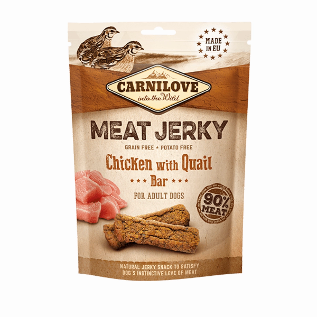 Carnilove Chicken with Quail Meat Jerky