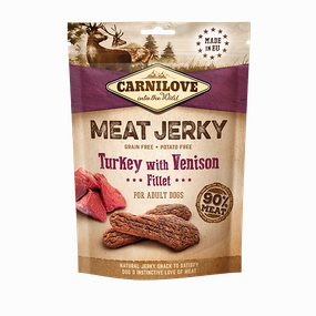 Carnilove Turkey with Venison Meat Jerky