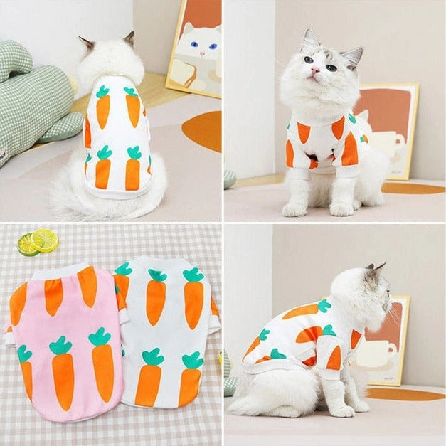 Cat Clothes White Type 1