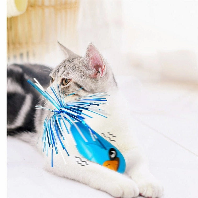 Cat Intelligent Toys / Crazy Bird Tumbler Cat Toy