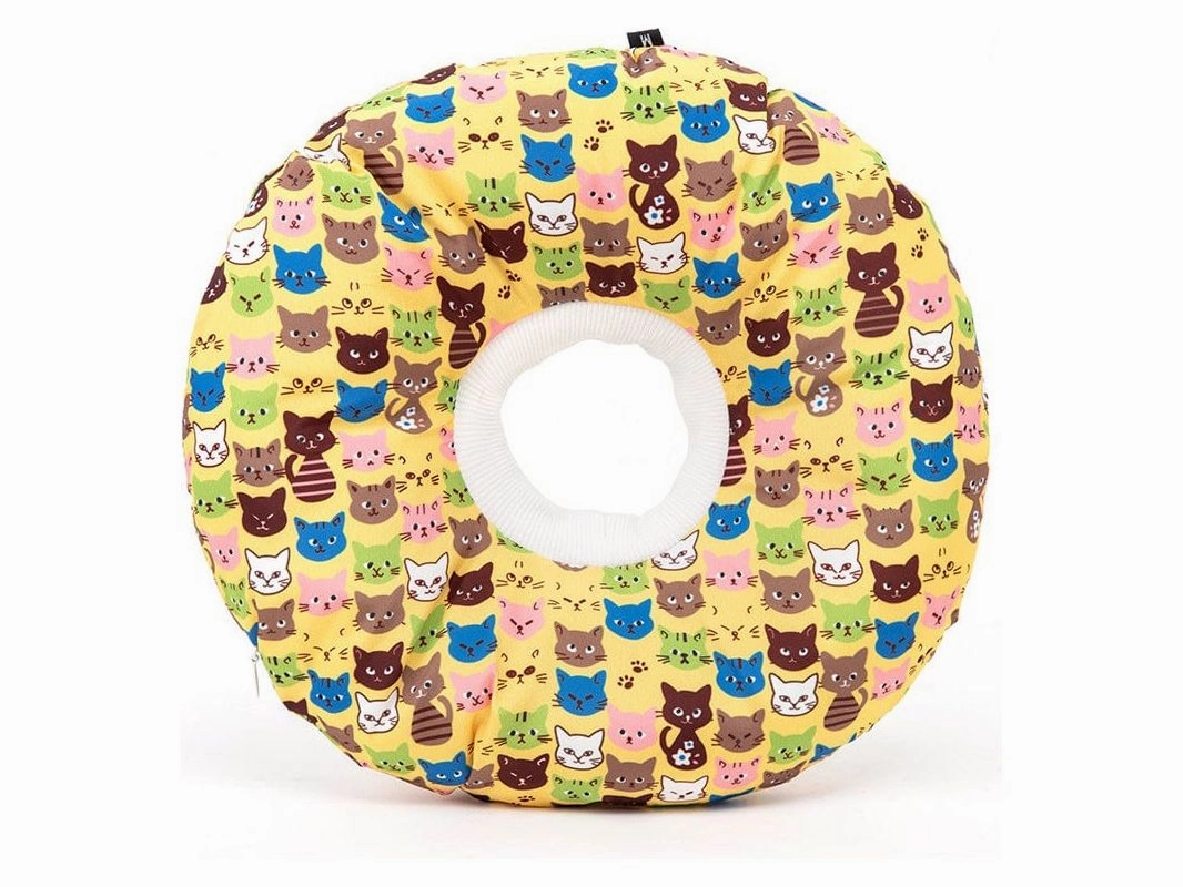 Cat Neck Cone-Yellow Cat