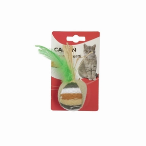 Cat Toy - Feathered Ball