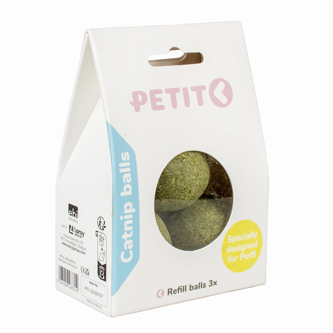 Catnip balls 3st - 4cm