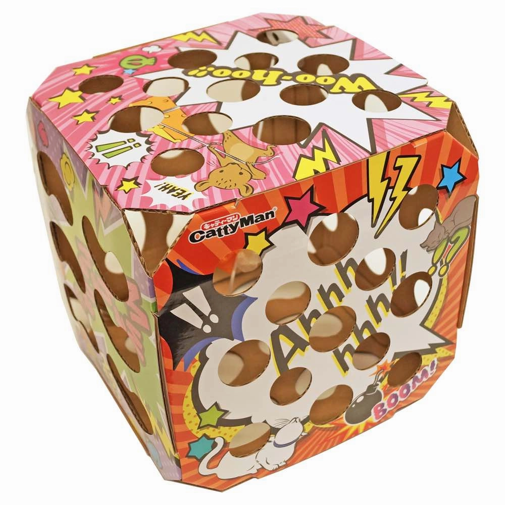 CattyMan Cat Crazy Box Cat Toy