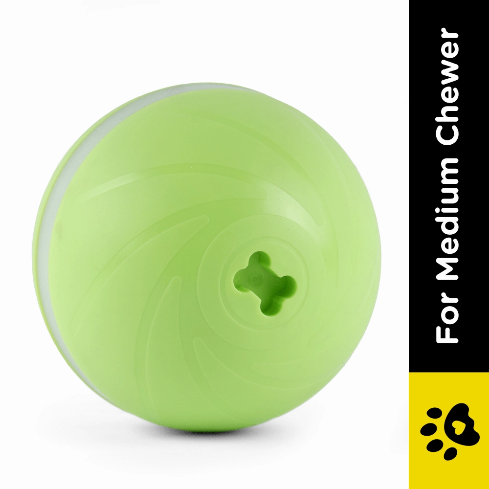 Cheerble Wicked Ball Interactive Toy for Dogs (Green)