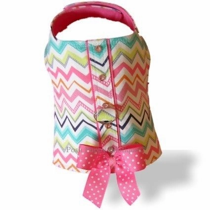 Chevron Colors Harness Vest