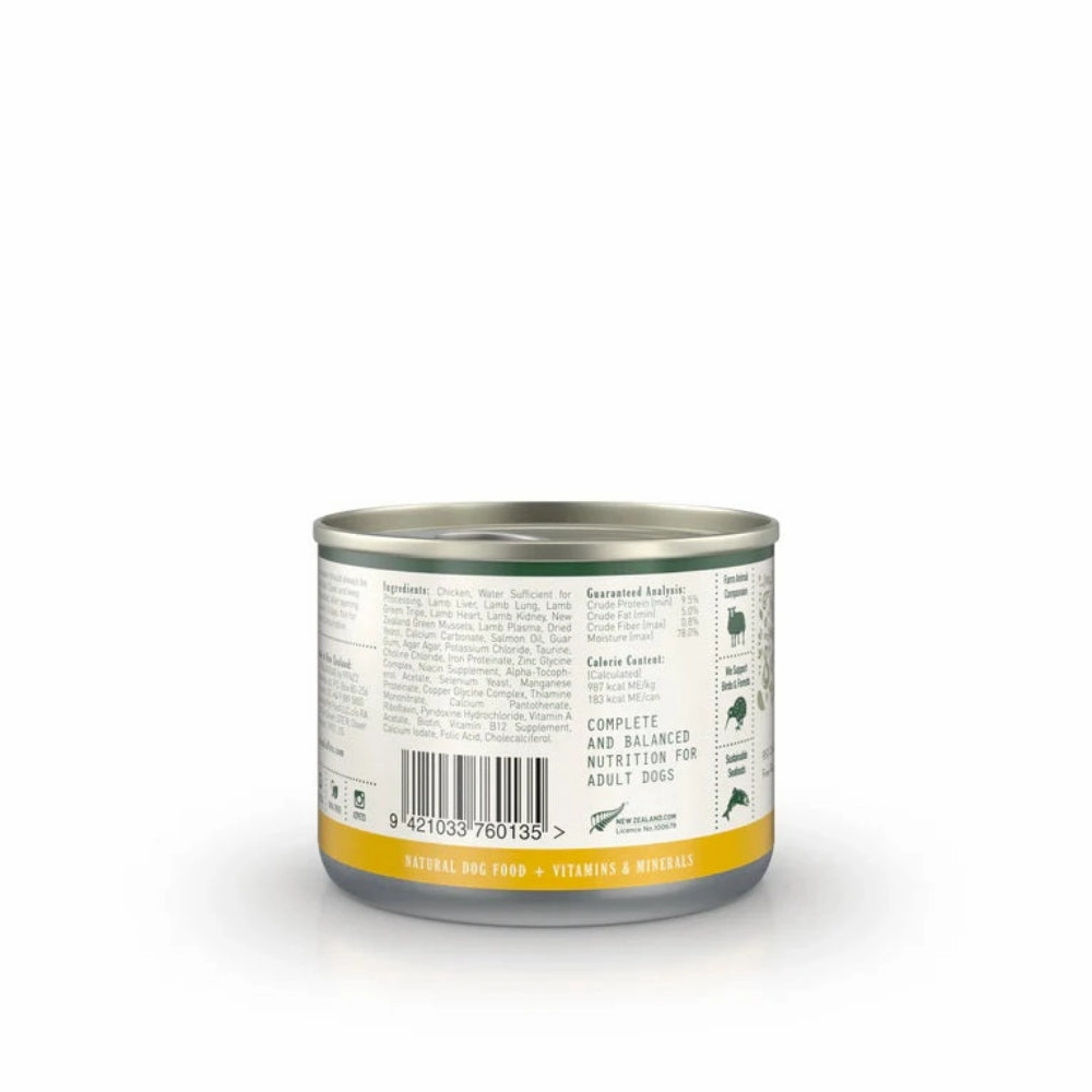 Chicken Pate Staple with Green Mussels Adult Dog Can