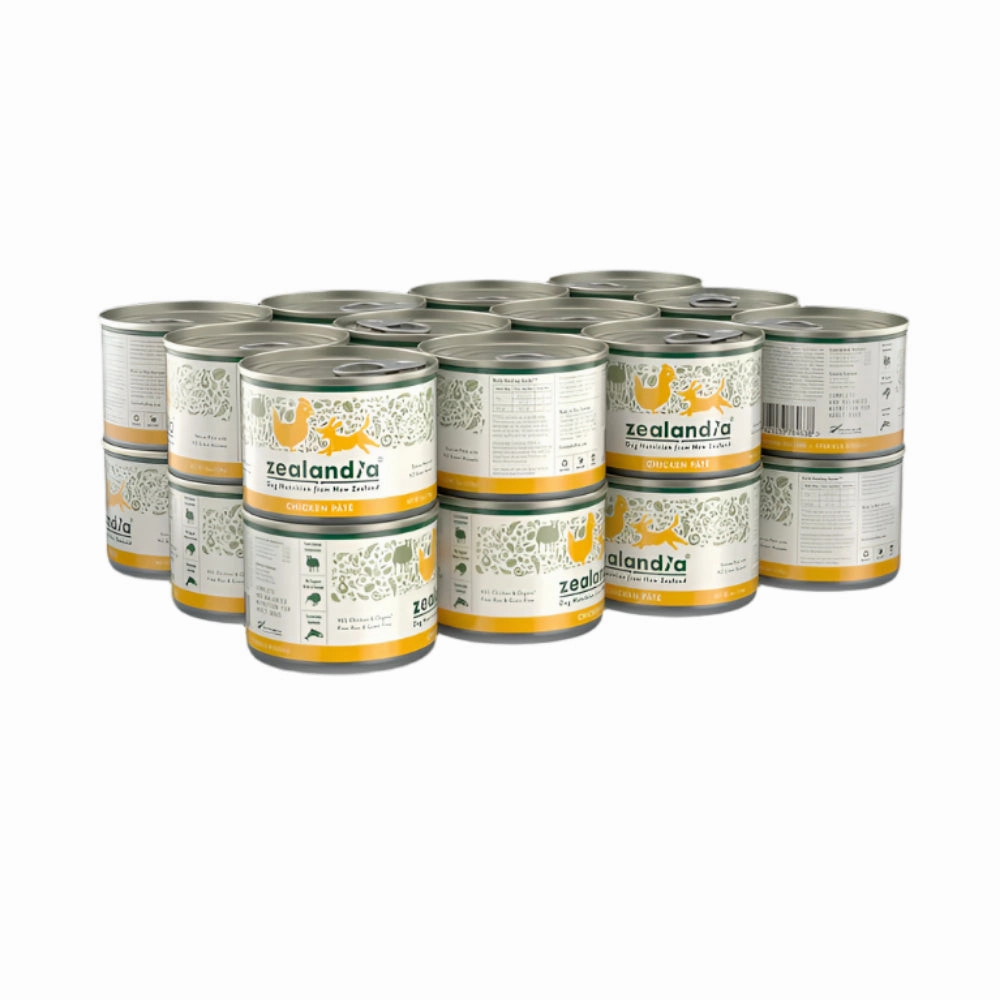 Chicken Pate Staple with Green Mussels Adult Dog Can