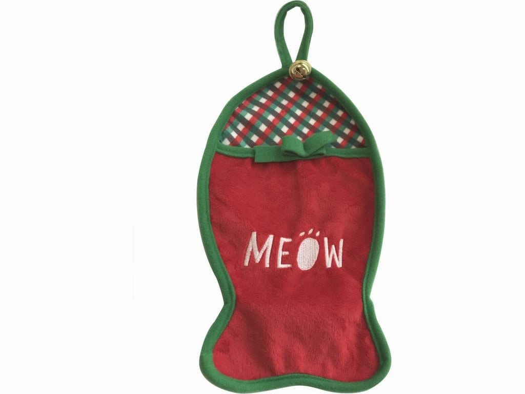 Christmas stocking for cats