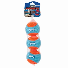 Chuckit Amphibious Ball Medium Dog Toy 3 Pack ($)($)