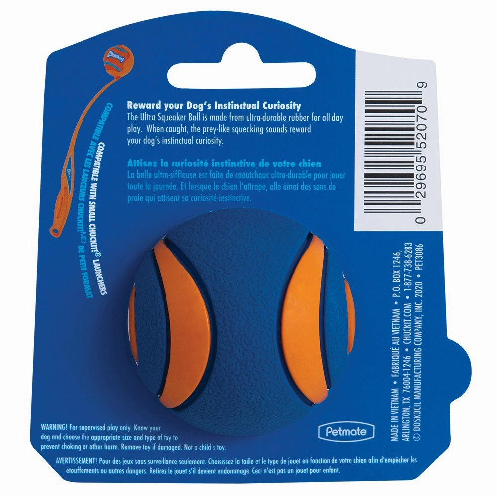 Chuckit Ultra Squeaker Ball Small Dog Toy ($)($)