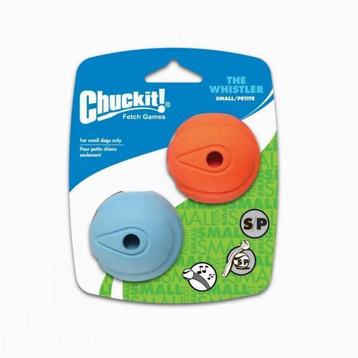 Chuckit Whistler Ball Small Dog Toy 2 Pack ($)($)