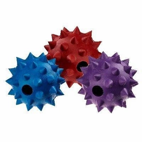 Classic Rubber Spike Ball with Bell