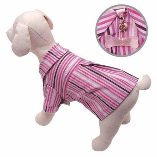 Classic Smart Stripe Button-Up Shirt