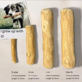 Coffee Wooden Dog Chew (2 Pack)