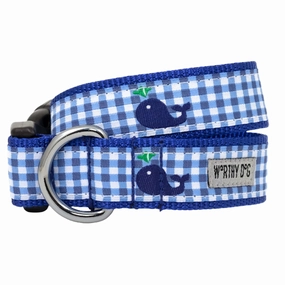 Collar | Gingham Whales