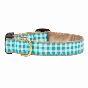Collar | Turquoise Gingham