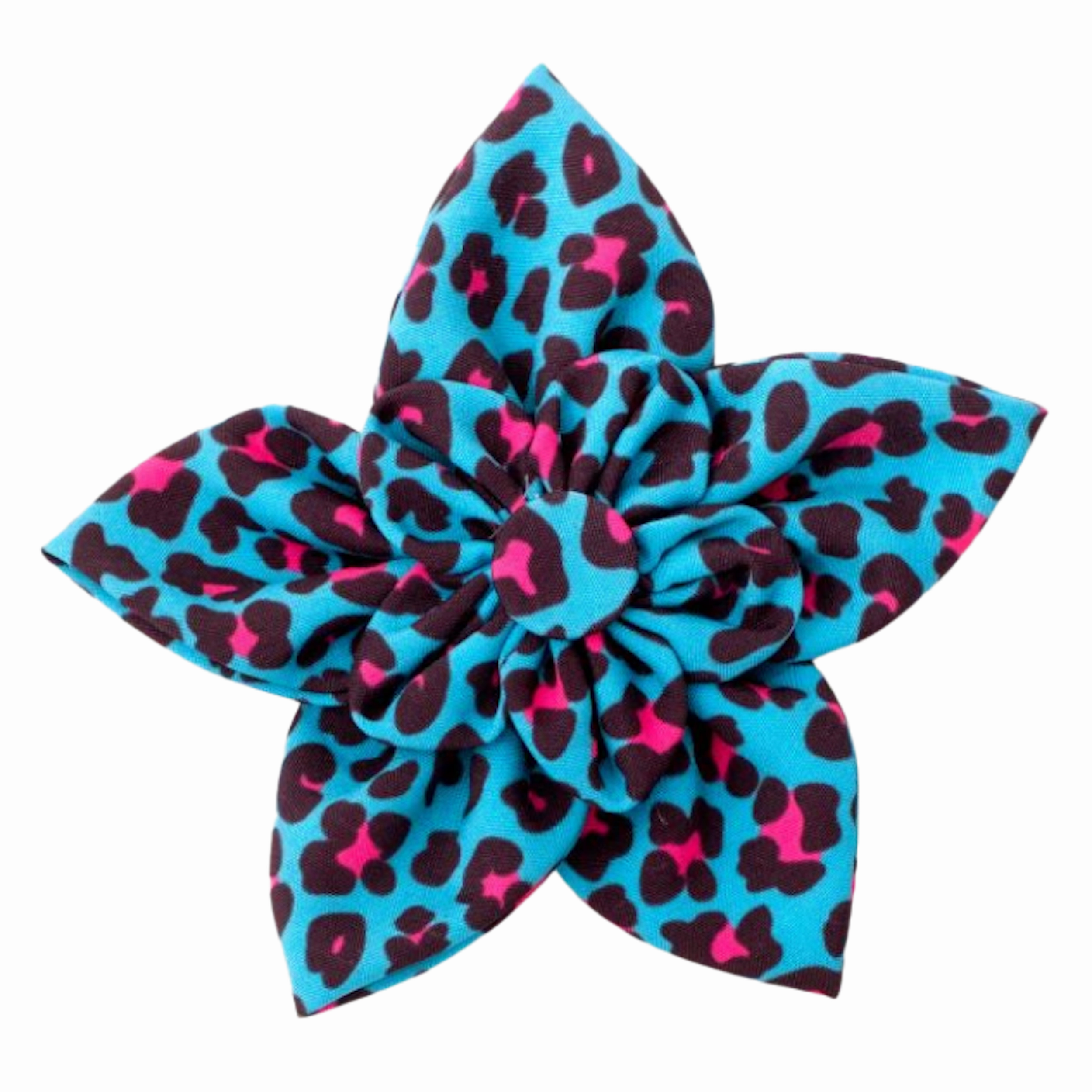 Collar Flower | Leopard Teal