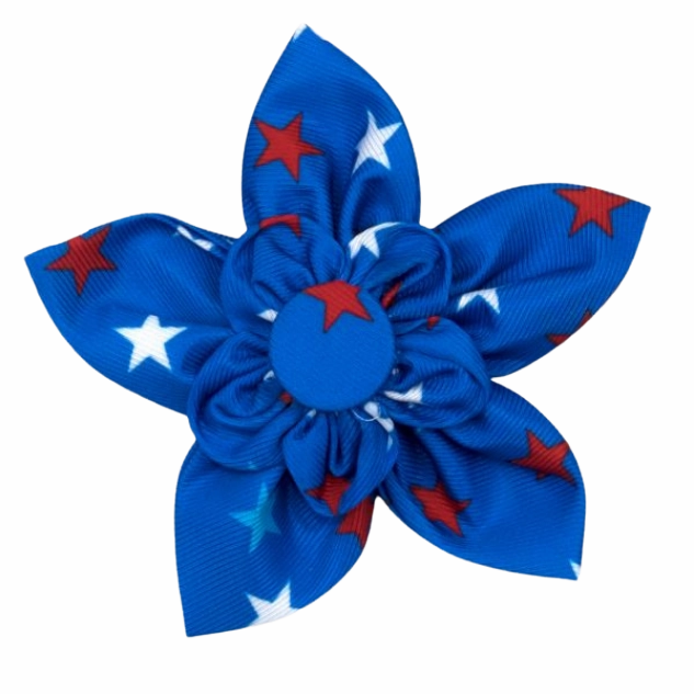 Collar Flower | Patriotic Stars