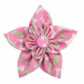 Collar Flower | Preppy Bones Pink