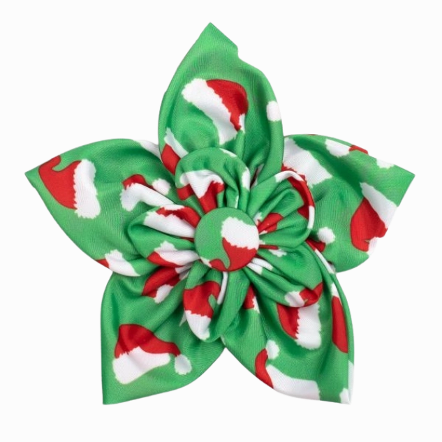 Collar Flower | Santa Hats