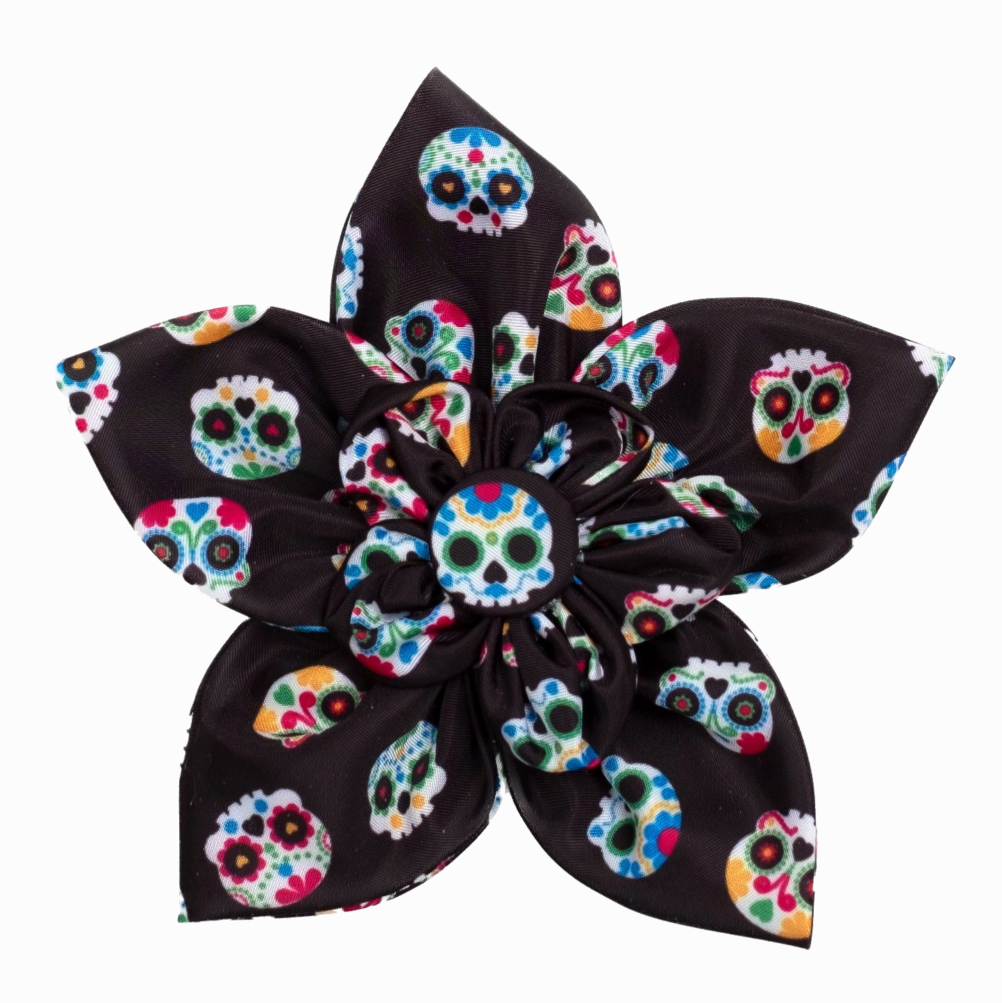 Collar Flower | Sugar Skulls Blue