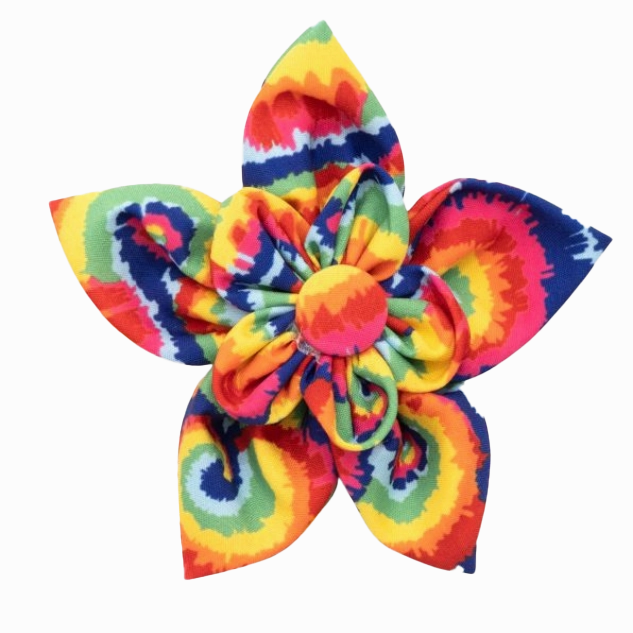Collar Flower | Tie Dye