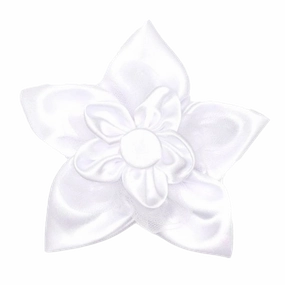 Collar Flower | Wedding Satin