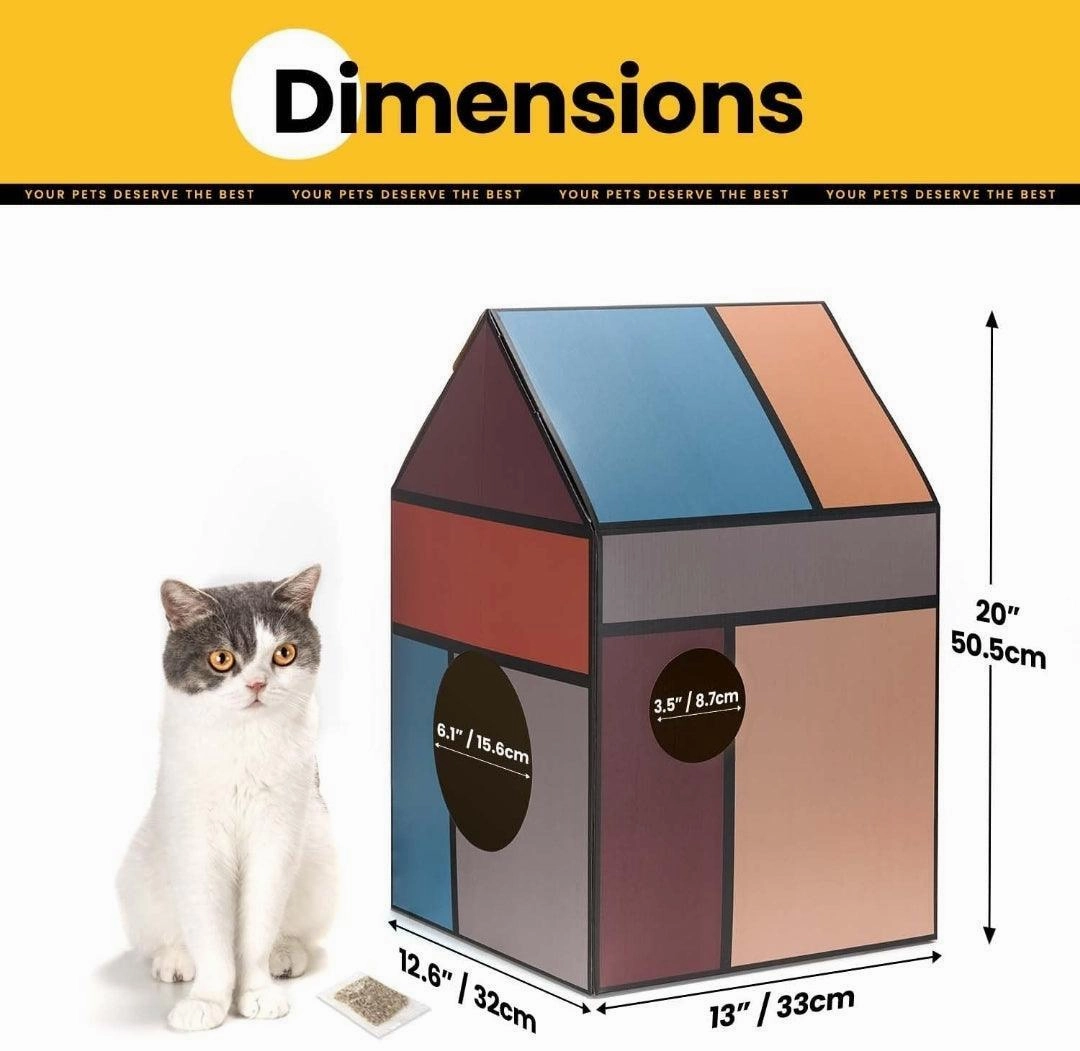 Conlun Cardboard Cat House