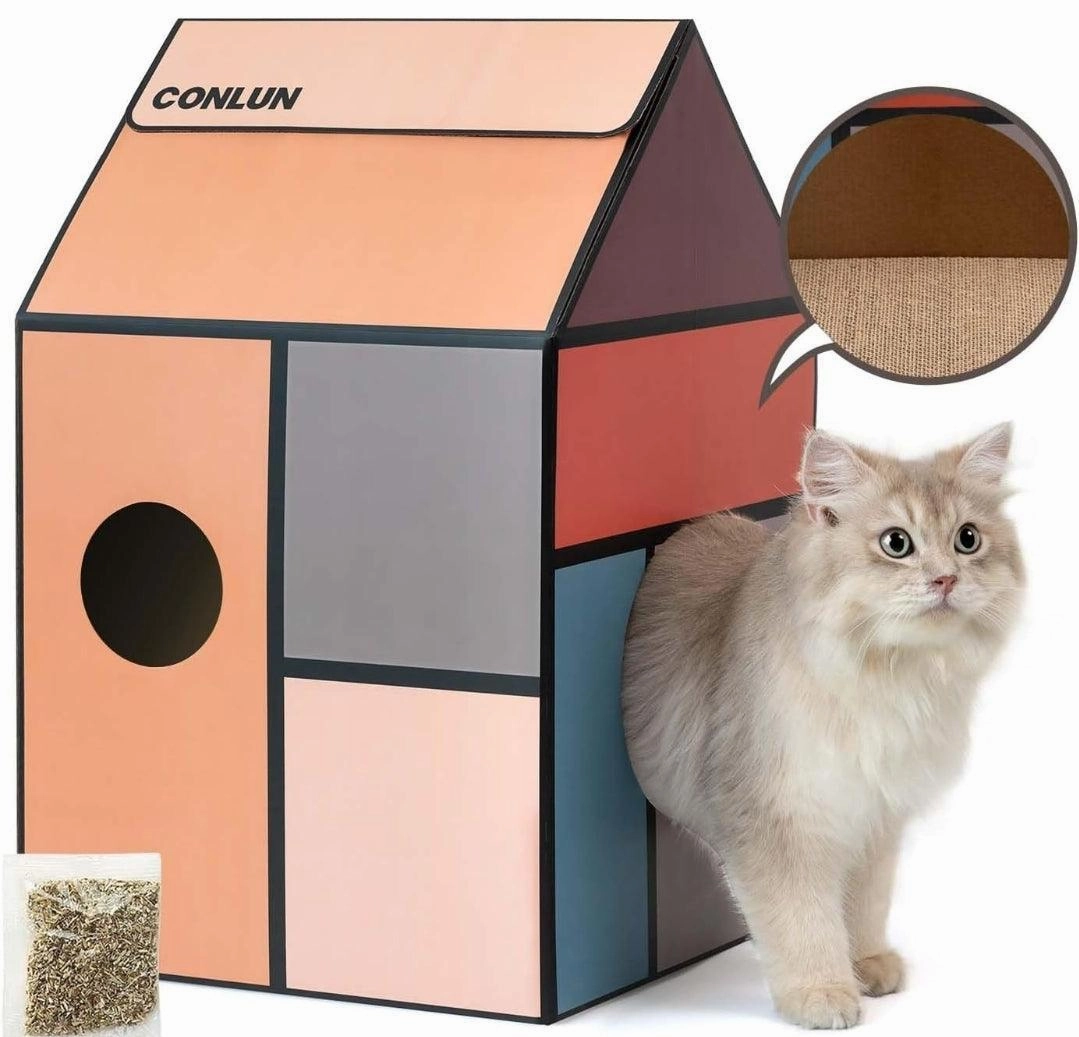 Conlun Cardboard Cat House