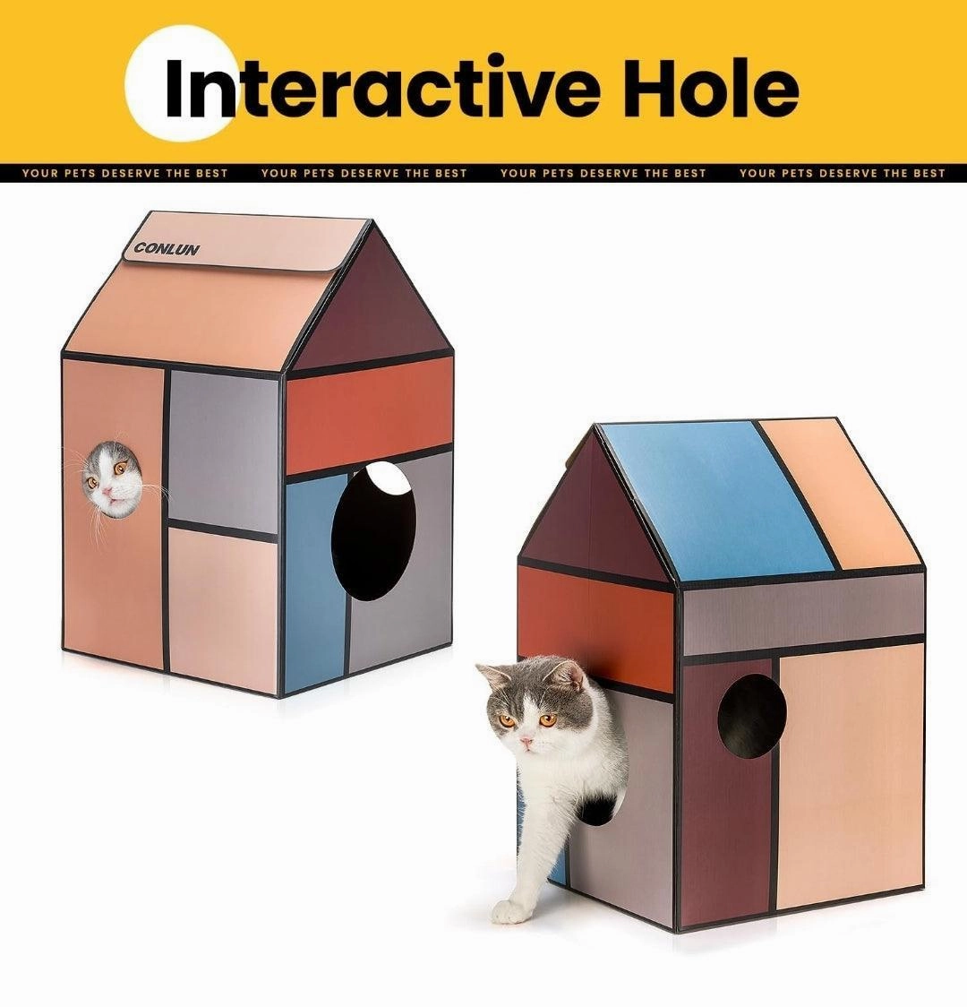Conlun Cardboard Cat House