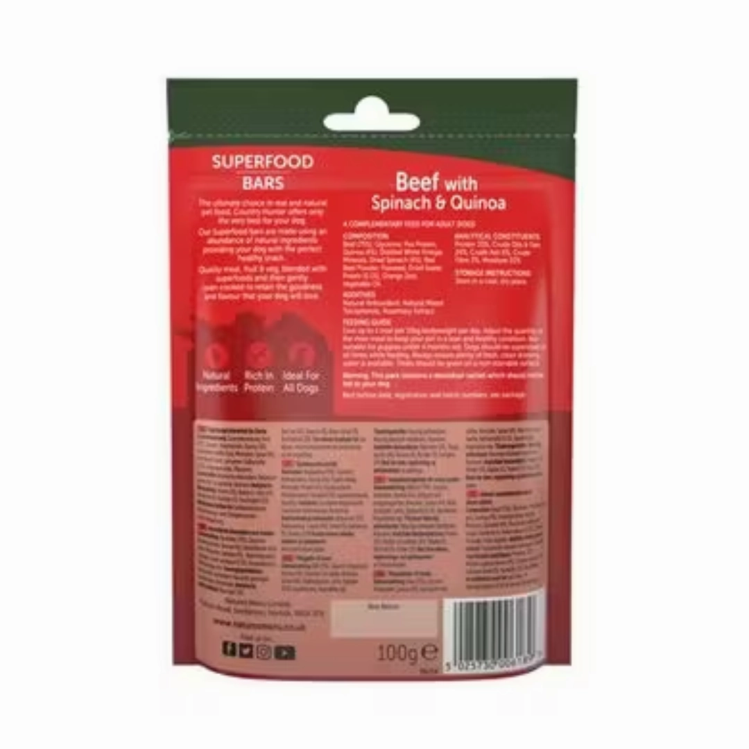 Country Hunter Beef Superfood Bars