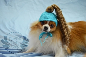 Crochet Ponytail Beanie Hat
