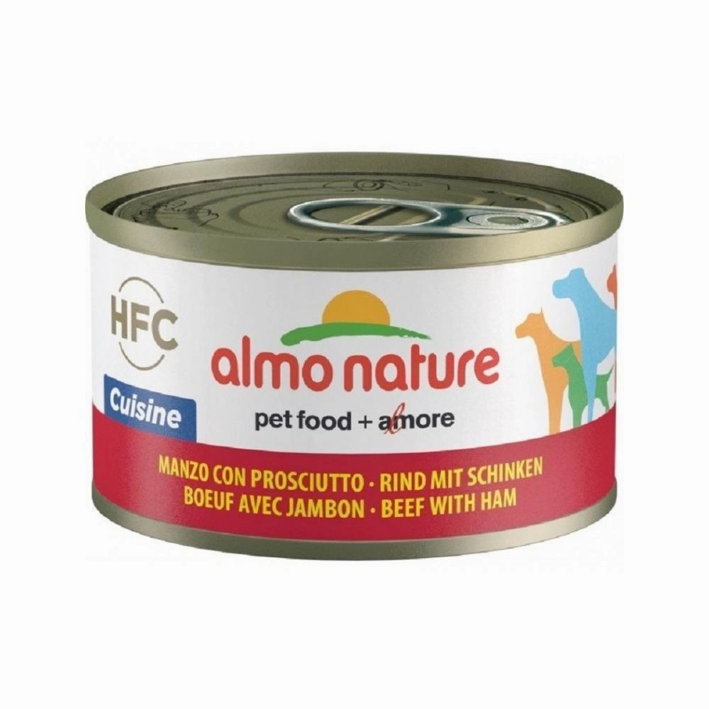 Cuisine Beef with Ham Dog Can