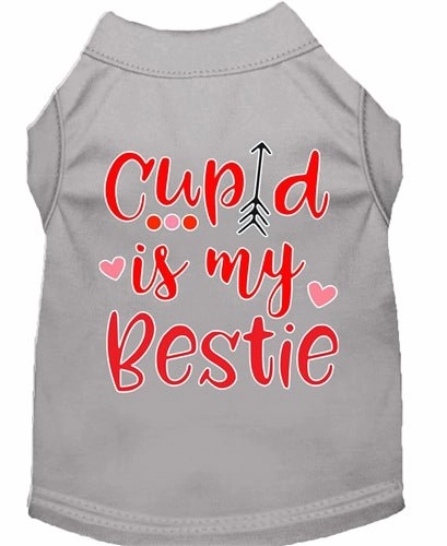 Cupid is my Bestie Screen Print Dog Shirt in Many Colors