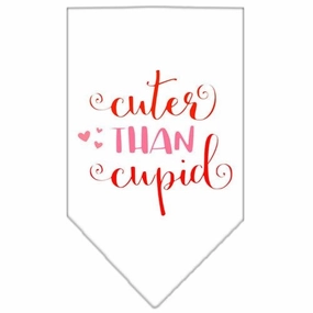 Cuter Than Cupid Screen Print Bandana in Many Colors