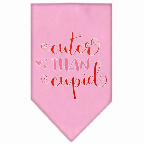Cuter Than Cupid Screen Print Bandana in Many Colors