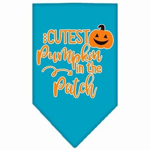 Cutest Pumpkin in the Patch Screen Print Bandana in Many Colors
