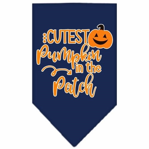 Cutest Pumpkin in the Patch Screen Print Bandana in Many Colors