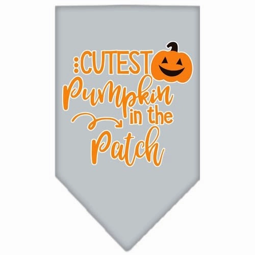 Cutest Pumpkin in the Patch Screen Print Bandana in Many Colors