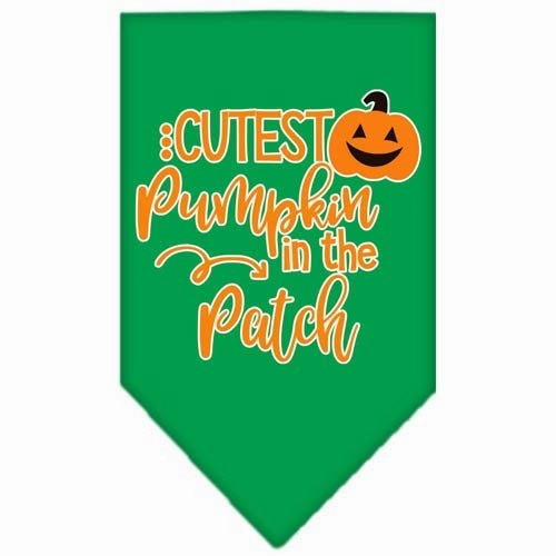 Cutest Pumpkin in the Patch Screen Print Bandana in Many Colors